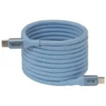 Club3D Braided USB 2.0 Cable USB-C male - USB-C 240W PD Μπλε 2m CAC-3030