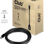 Club3D Cable DisplayPort male - mini DisplayPort female 1m Μαύρο (CAC-1121)