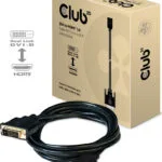 Club3D Cable DVI-D male - HDMI male 2m (CAC-1211)