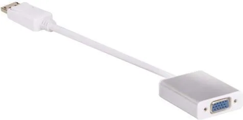 Club3D Μετατροπέας DisplayPort male σε VGA female Λευκό 1τμχ CAC-2003 Club3D Μετατροπέας DisplayPort male σε VGA female Λευκό 1τμχ CAC-2003 - Image 1