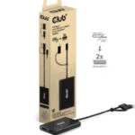 Club3D Μετατροπέας USB-C / USB-A / DisplayPort male σε USB-A / DisplayPort female 1τμχ CSV-1478