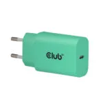 Club3D Φορτιστής Χωρίς Καλώδιο με Θύρα USB-C 30W Power Delivery Πράσινος (CAC-3024)