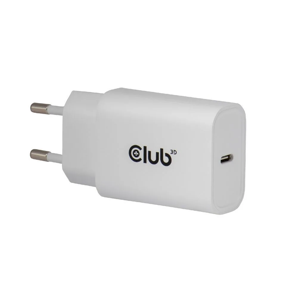 Club3D Φορτιστής Χωρίς Καλώδιο με Θύρα USB-C 30W Power Delivery Λευκός (CAC-3020) Club3D Φορτιστής Χωρίς Καλώδιο με Θύρα USB-C 30W Power Delivery Λευκός (CAC-3020) - Image 1