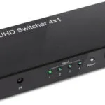 Club3D CSV-1370 3D UHD 4 είσοδοι/1 έξοδος HDMI Switch