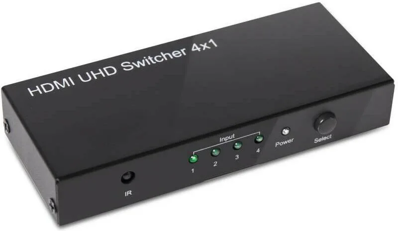 Club3D CSV-1370 3D UHD 4 είσοδοι/1 έξοδος HDMI Switch Club3D CSV-1370 3D UHD 4 είσοδοι/1 έξοδος HDMI Switch - Image 1
