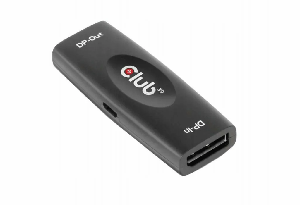 Club3D DisplayPort 1.4 Active Repeater Μετατροπέας DisplayPort female σε DisplayPort female 1τμχ Club3D DisplayPort 1.4 Active Repeater Μετατροπέας DisplayPort female σε DisplayPort female 1τμχ - Image 1