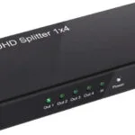 Club3D HDMI 2.0 UHD 4 Ports HDMI Splitter CSV-1380