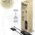 Club3D Hub 4 Θυρών USB 3.1 με σύνδεση USB-C CSV-1548
