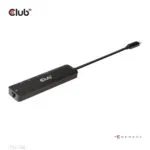 Club3D USB-C Docking Station με HDMI 4K PD Ethernet Μαύρο (CSV-1596)