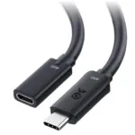Club3D Video Cable USB-C male - USB-C female 240W PD Μαύρο 1m CAC-2502