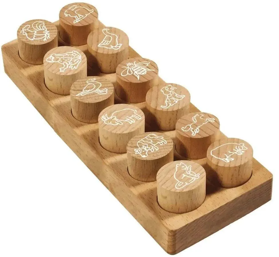 Colop Woodies Stamp Set "farm Animation" Retail Colop Woodies Stamp Set "farm Animation" Retail - Image 1