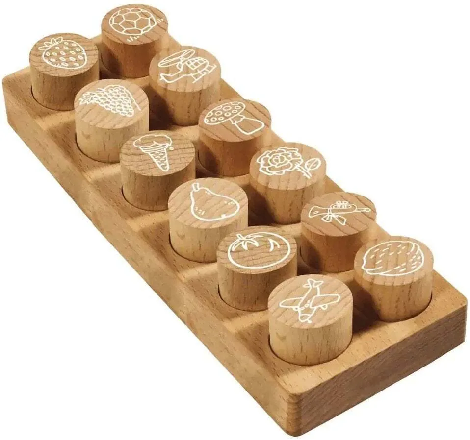 Colop Woodies Stamp Set Mix Retail Colop Woodies Stamp Set Mix Retail - Image 1
