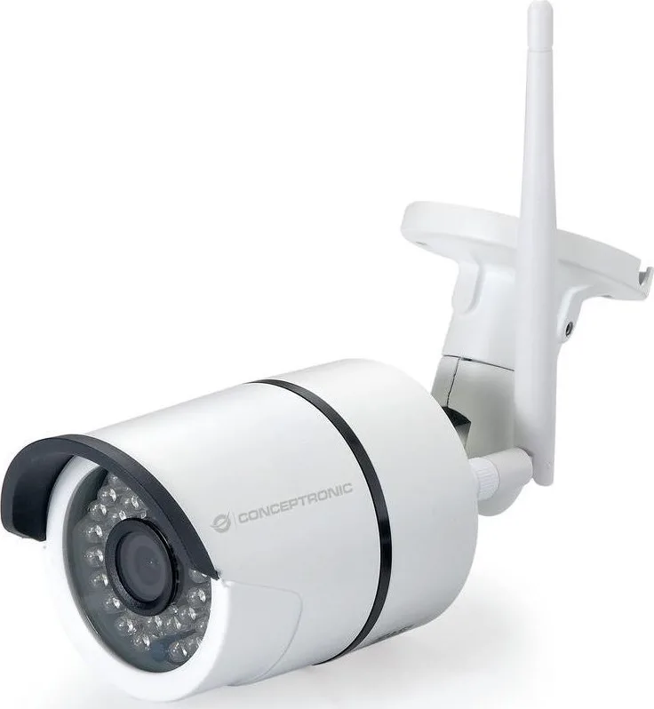 Conceptronic JARETH02W IP Κάμερα Παρακολούθησης Wi-Fi HD 720P Αδιάβροχη με Φακό 3.6mm Conceptronic JARETH02W IP Κάμερα Παρακολούθησης Wi-Fi HD 720P Αδιάβροχη με Φακό 3.6mm - Image 1
