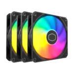 CoolerMaster MasterFan MF120 Lite Case Fan με ARGB Φωτισμό 3τμχ
