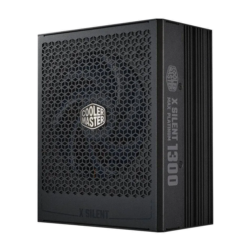 CoolerMaster X Silent MAX Platinum 1300W Μαύρο Τροφοδοτικό Υπολογιστή Full Modular 80 Plus Platinum CoolerMaster X Silent MAX Platinum 1300W Μαύρο Τροφοδοτικό Υπολογιστή Full Modular 80 Plus Platinum - Image 1