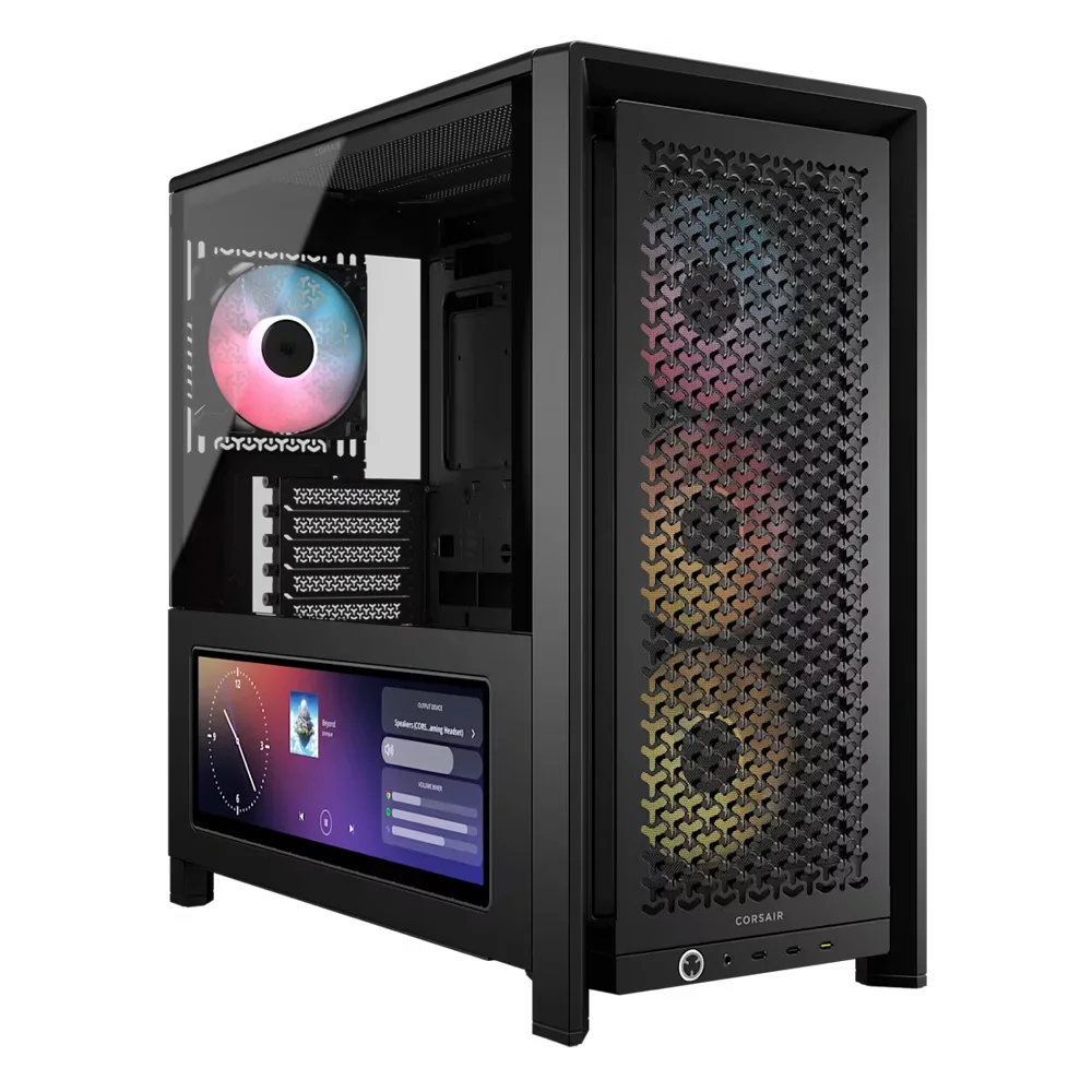 Corsair Frame 4000D Gaming Midi Tower Κουτί Υπολογιστή με Πλαϊνό Παράθυρο Μαύρο Corsair Frame 4000D Gaming Midi Tower Κουτί Υπολογιστή με Πλαϊνό Παράθυρο Μαύρο - Image 1