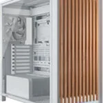 Corsair Frame 5000D WOOD RS Gaming Midi Tower Κουτί Υπολογιστή με Πλαϊνό Παράθυρο Λευκό