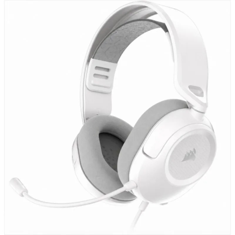 Corsair HS35 V3 Over Ear Gaming Headset με σύνδεση 3.5mm Λευκό for Nintendo Switch / Nintendo Switch 2 / PC / PS4 / PS5 / XBOX Corsair HS35 V3 Over Ear Gaming Headset με σύνδεση 3.5mm Λευκό for Nintendo Switch / Nintendo Switch 2 / PC / PS4 / PS5 / XBOX - Image 1