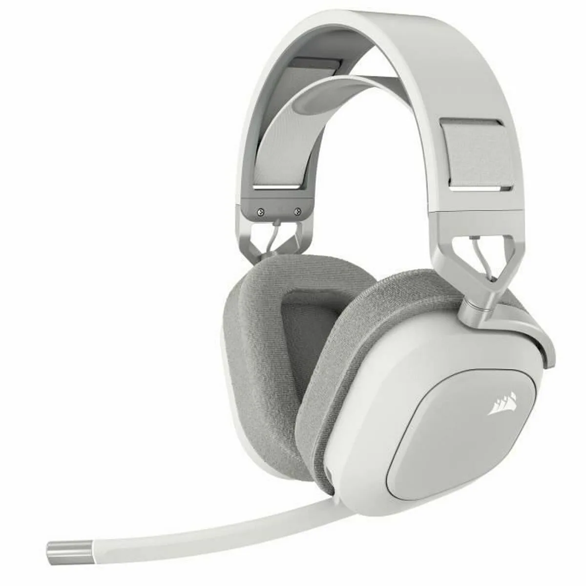 Corsair HS80 Max RGB Ασύρματο Over Ear Gaming Headset με σύνδεση Bluetooth / USB Λευκό for PC Corsair HS80 Max RGB Ασύρματο Over Ear Gaming Headset με σύνδεση Bluetooth / USB Λευκό for PC - Image 1