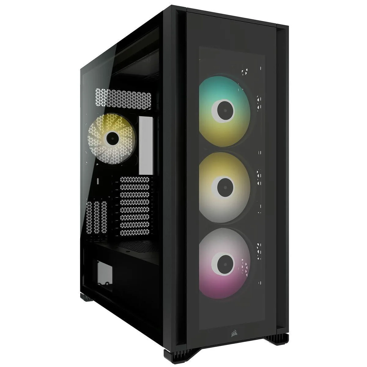 Corsair iCUE 7000X RGB Gaming Full Tower Κουτί Υπολογιστή με Πλαϊνό Παράθυρο Μαύρο Corsair iCUE 7000X RGB Gaming Full Tower Κουτί Υπολογιστή με Πλαϊνό Παράθυρο Μαύρο - Image 1