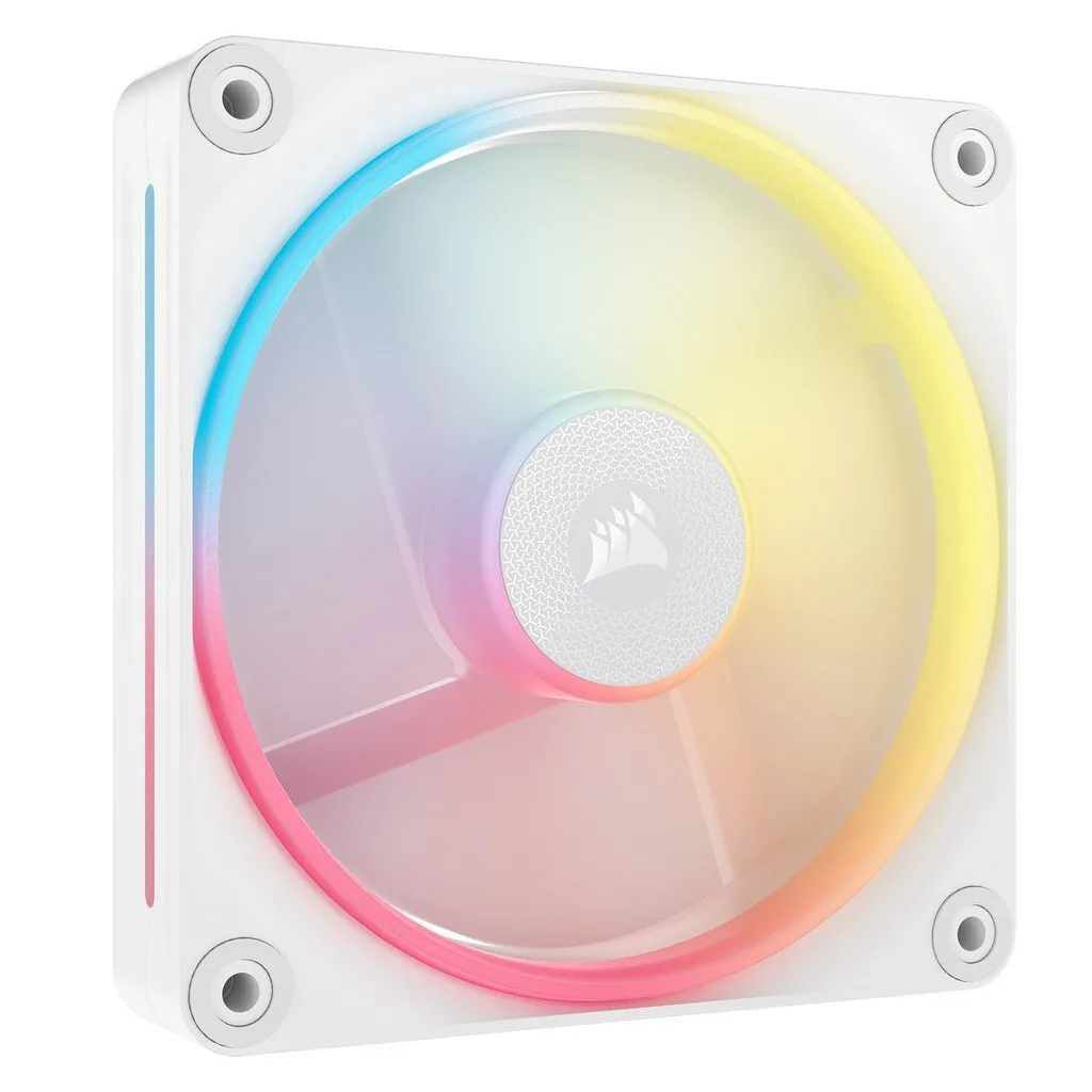 Corsair iCUE LINK LX120-R Reverse Blade Case Fan (2400rpm / 70cfm) με RGB Φωτισμό Λευκό Corsair iCUE LINK LX120-R Reverse Blade Case Fan (2400rpm / 70cfm) με RGB Φωτισμό Λευκό - Image 1