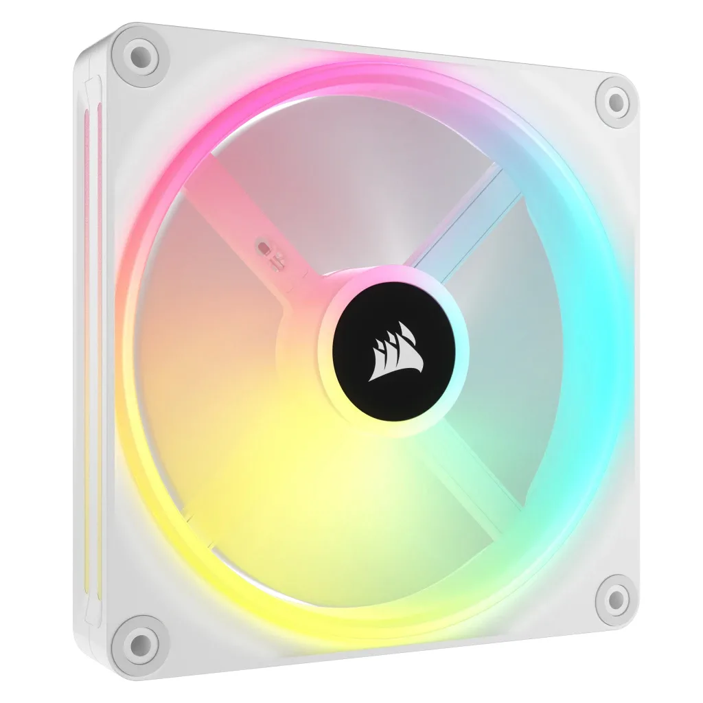 Corsair iCUE LINK QX140 Case Fan (2000rpm) με RGB Φωτισμό Λευκό Corsair iCUE LINK QX140 Case Fan (2000rpm) με RGB Φωτισμό Λευκό - Image 1