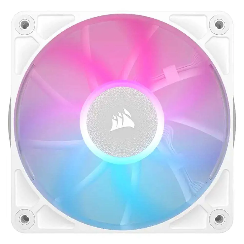 Corsair iCue Link RX120 Case Fan (2100rpm / 74.2cfm) με RGB Φωτισμό και Σύνδεση 4-Pin PWM Λευκό Corsair iCue Link RX120 Case Fan (2100rpm / 74.2cfm) με RGB Φωτισμό και Σύνδεση 4-Pin PWM Λευκό - Image 1
