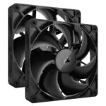 Corsair iCue Link RX140 Case Fan (1700rpm / 95.7cfm) Χωρίς Led Φωτισμό και Σύνδεση 4-Pin PWM 2τμχ