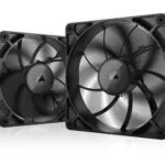 Corsair ICUE LINK RX140 Max Case Fan (1600rpm / 103.5cfm) Χωρίς Led Φωτισμό και Σύνδεση 4-Pin PWM 2τμχ