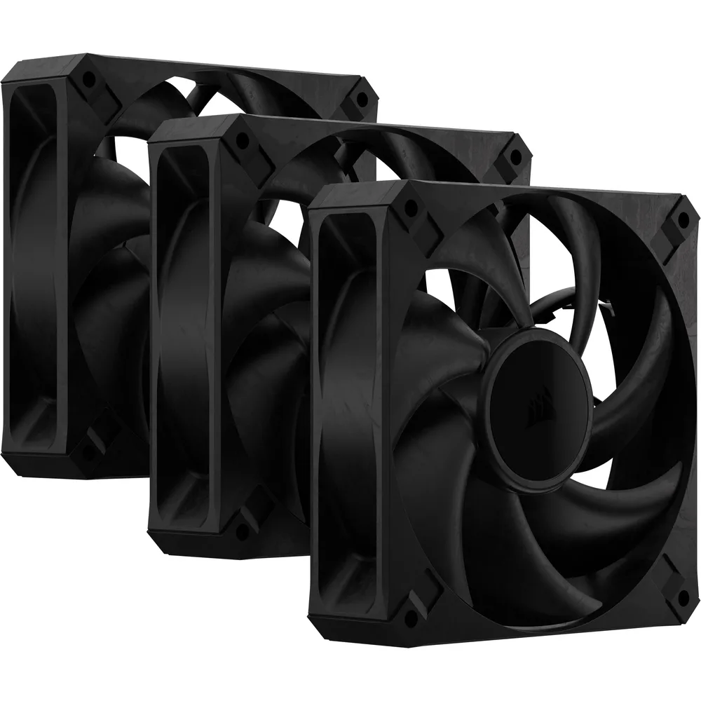 Corsair RS120 Max Case Fan (2000rpm / 72cfm) Χωρίς Led Φωτισμό και Σύνδεση 4-Pin PWM 3τμχ Corsair RS120 Max Case Fan (2000rpm / 72cfm) Χωρίς Led Φωτισμό και Σύνδεση 4-Pin PWM 3τμχ - Image 1