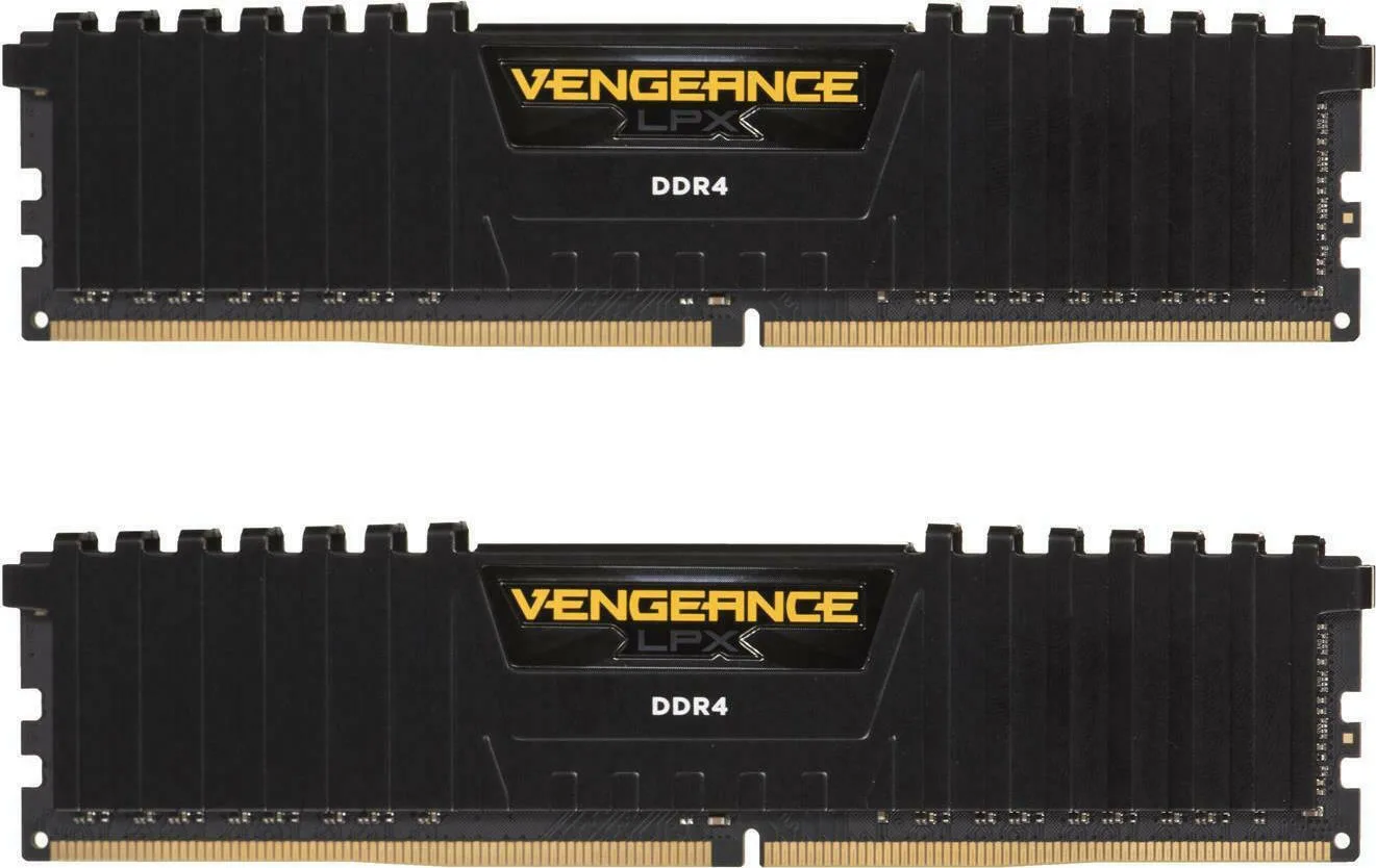 Corsair Vengeance LPX DDR4 16GB RAM με 2x8GB Modules και Ταχύτητα 2400 για Desktop CMK16GX4M2A2400C16 Corsair Vengeance LPX DDR4 16GB RAM με 2x8GB Modules και Ταχύτητα 2400 για Desktop CMK16GX4M2A2400C16 - Image 1