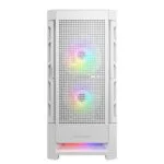 Cougar Airface RGB Gaming Midi Tower Κουτί Υπολογιστή με Πλαϊνό Παράθυρο Λευκό