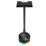 Cougar Bunker S RGB Επιτραπέζια Βάση Ακουστικών με Φωτισμό LED και Θύρα USB Μαύρη