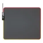 Cougar Neon Gaming Mouse Pad Medium (350mm) με RGB Φωτισμό Μαύρο 3MNEOMAT.0001