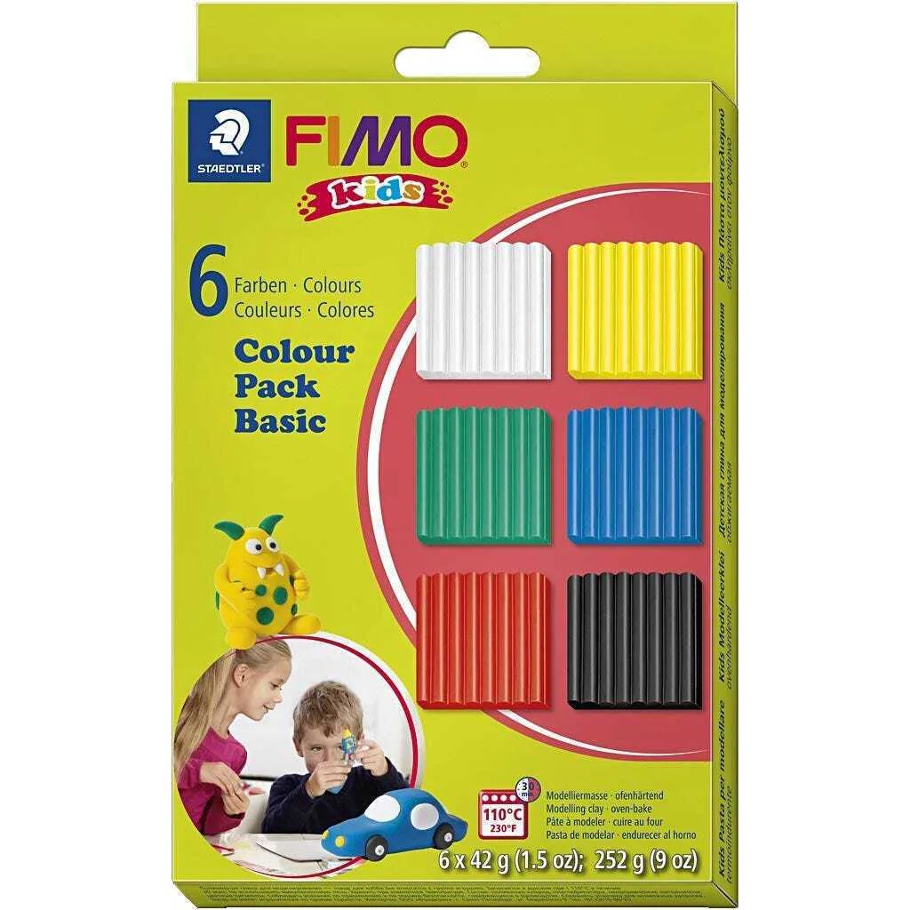 Creativ Company Παιδικός Πηλός Πολύχρωμος 252gr 78536 Creativ Company Παιδικός Πηλός Πολύχρωμος 252gr 78536 - Image 1