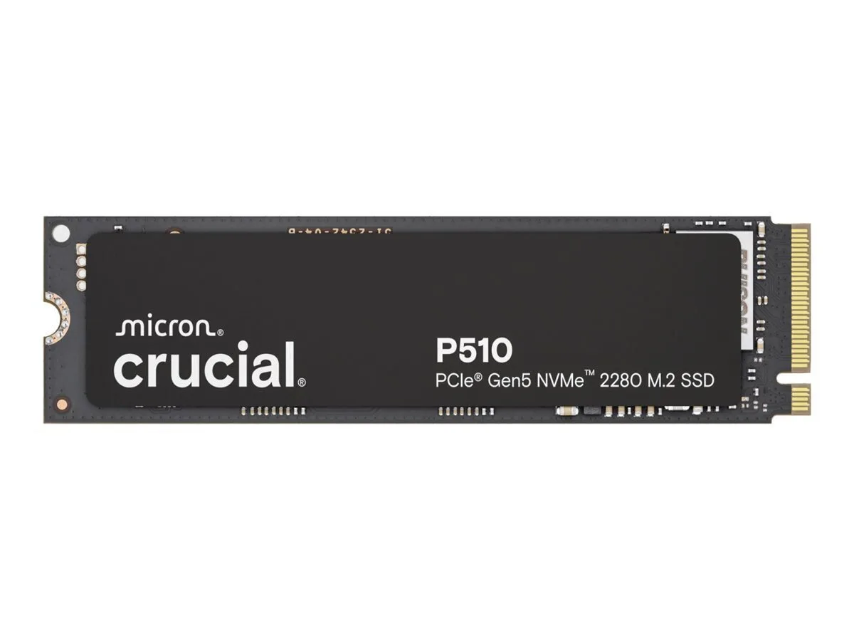 Crucial P510 SSD 2TB τύπου M.2 με σύνδεση PCI Express 5.0 CT2000P510SSD8-T Bulk Crucial P510 SSD 2TB τύπου M.2 με σύνδεση PCI Express 5.0 CT2000P510SSD8-T Bulk - Image 1