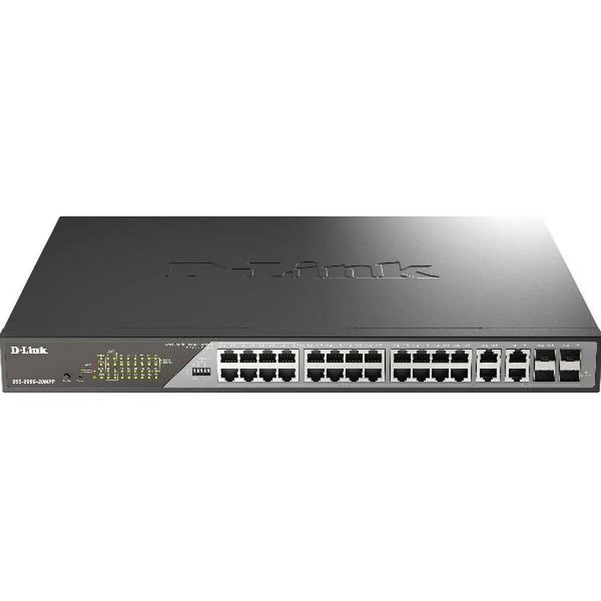 D-Link DSS-200G-28MPP/E Managed L2 PoE++ Switch με 24 Θύρες Gigabit (1Gbps) Ethernet και 4 SFP Θύρες D-Link DSS-200G-28MPP/E Managed L2 PoE++ Switch με 24 Θύρες Gigabit (1Gbps) Ethernet και 4 SFP Θύρες - Image 1