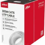 Dahua U/UTP Cat.6 (Gigabit) Καλώδιο Δικτύου Ethernet χωρίς ακροδέκτες 305m Γκρι PFM920I-6UN-C
