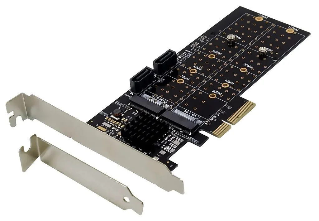 Dawicontrol Κάρτα PCIe σε θύρα PCI-E / RAID / SATA Dawicontrol Κάρτα PCIe σε θύρα PCI-E / RAID / SATA - Image 1