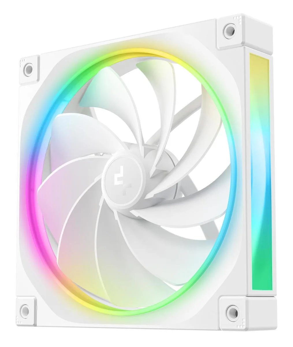 Deepcool FL14R Reverse Blade Case Fan 140mm (1700rpm / 64.56cfm) με ARGB Φωτισμό και Σύνδεση 4-Pin PWM Λευκό Deepcool FL14R Reverse Blade Case Fan 140mm (1700rpm / 64.56cfm) με ARGB Φωτισμό και Σύνδεση 4-Pin PWM Λευκό - Image 1