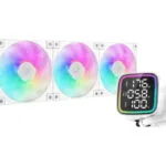 Deepcool LD360 Υδρόψυξη AIO CPU με 3 Ανεμιστήρες 120mm και RGB Φωτισμό Λευκή