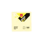 Deli Χαρτια Σημειωσεων Αυτοκολλητα 100 Φυλλα 76x76mm Stick Up Κιτρινο 12 Τεμαχια