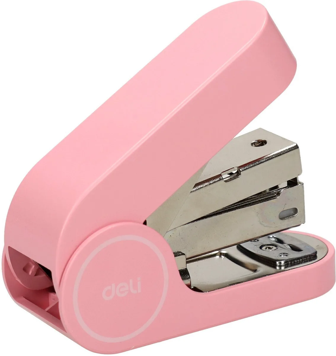 Deli Deli Em416 Standard Stapler Pink Deli Deli Em416 Standard Stapler Pink - Image 1