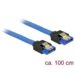 DeLock 7-Pin SATA III - 7-Pin SATA III 100cm Μπλε 84981