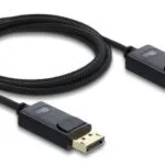 DeLock Cable DisplayPort male - DisplayPort male 2m Μαύρο (81672)