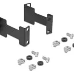 Delock Αντάπτορας Επέκτασης Βάθους Rack 67272 Έως 10cm 1u Μαύρο