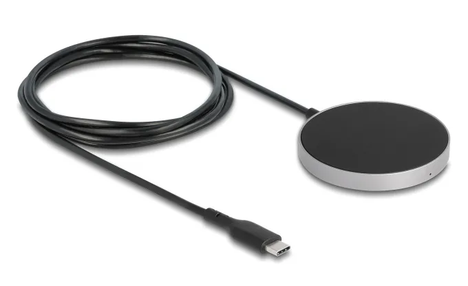DeLock Ασύρματος Φορτιστής (Qi Pad) 15W Μαύρος (66467) DeLock Ασύρματος Φορτιστής (Qi Pad) 15W Μαύρος (66467) - Image 1