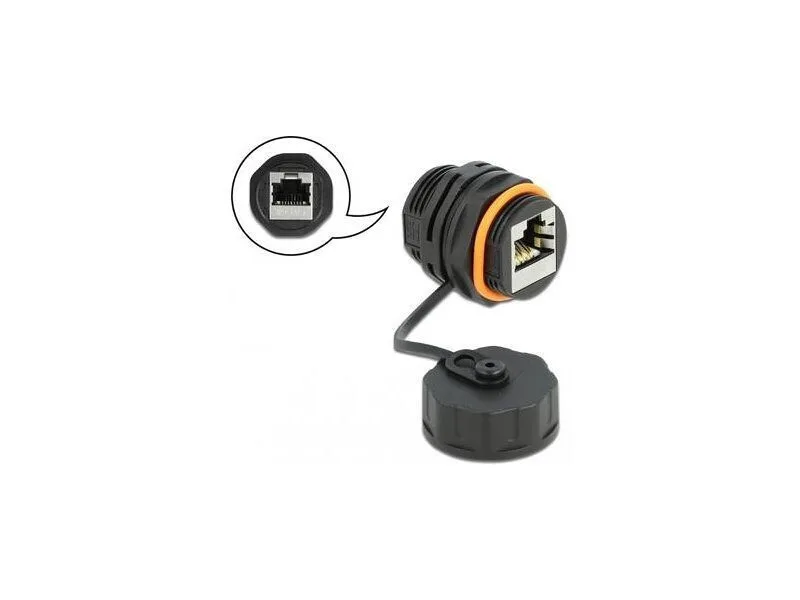 DeLock Βύσμα RJ-45 Μαύρο 86695 DeLock Βύσμα RJ-45 Μαύρο 86695 - Image 1
