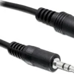 DeLock Καλώδιο Ήχου 3.5mm male - 3.5mm female Μαύρο 3m 84002