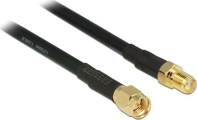 DeLock Καλώδιο RP-SMA Male - RP-SMA Female 15m 89425 1τμχ DeLock Καλώδιο RP-SMA Male - RP-SMA Female 15m 89425 1τμχ - Image 1